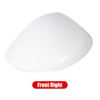 Right Side White Mirror Cover 76201-T20-A31 for Honda Civic 2022-2023