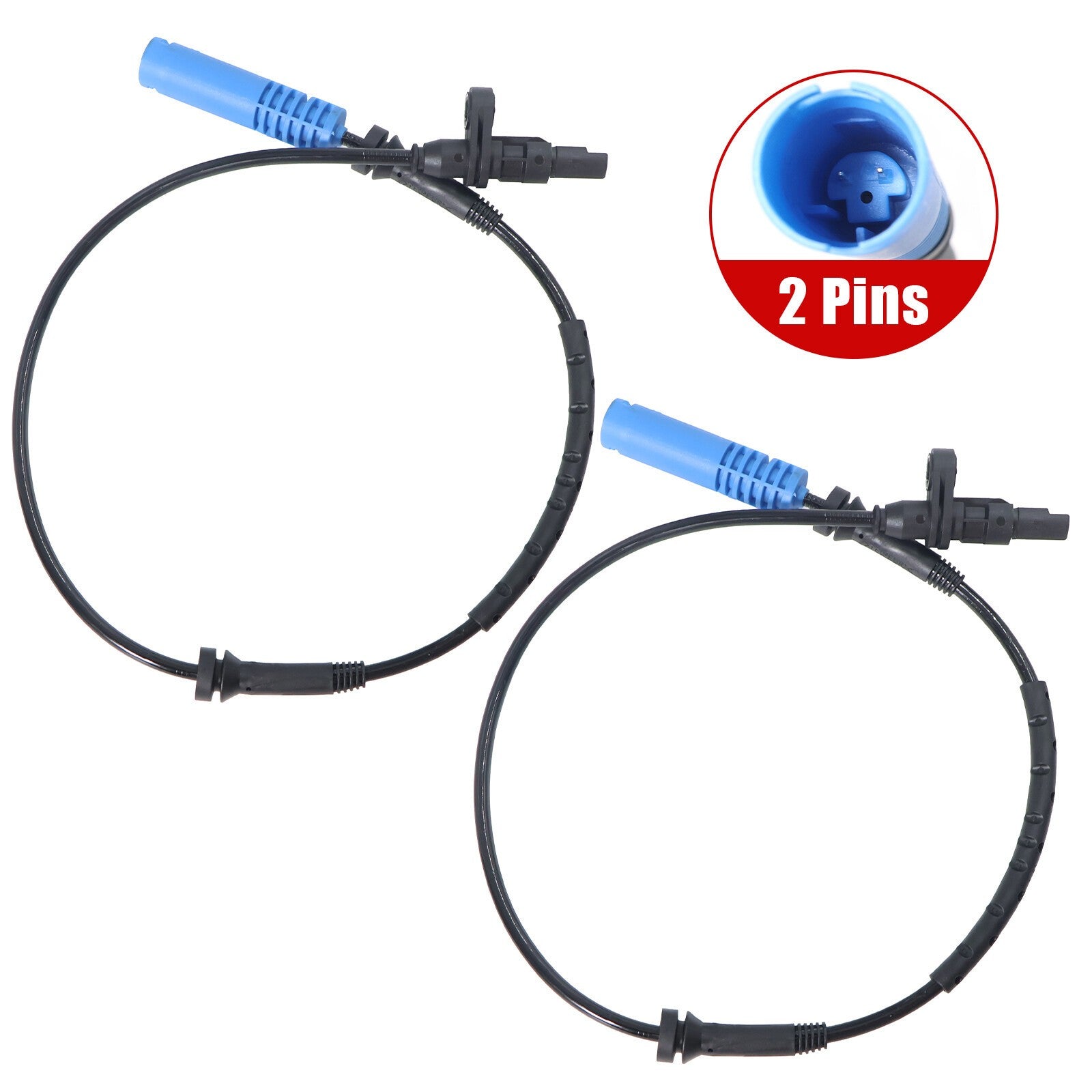 2x Front & Rear ABS Wheel Speed Sensor BMW E53 X5 3.0i 4.4i 00-03 34526756379