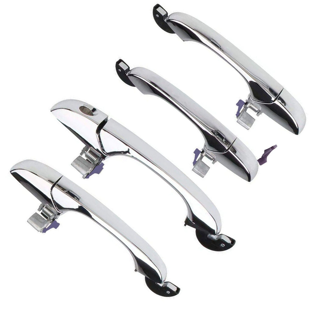 Set of 4 Chrome Outer Door Handles for Chrysler 300/300C 2005-2010 5065801AG