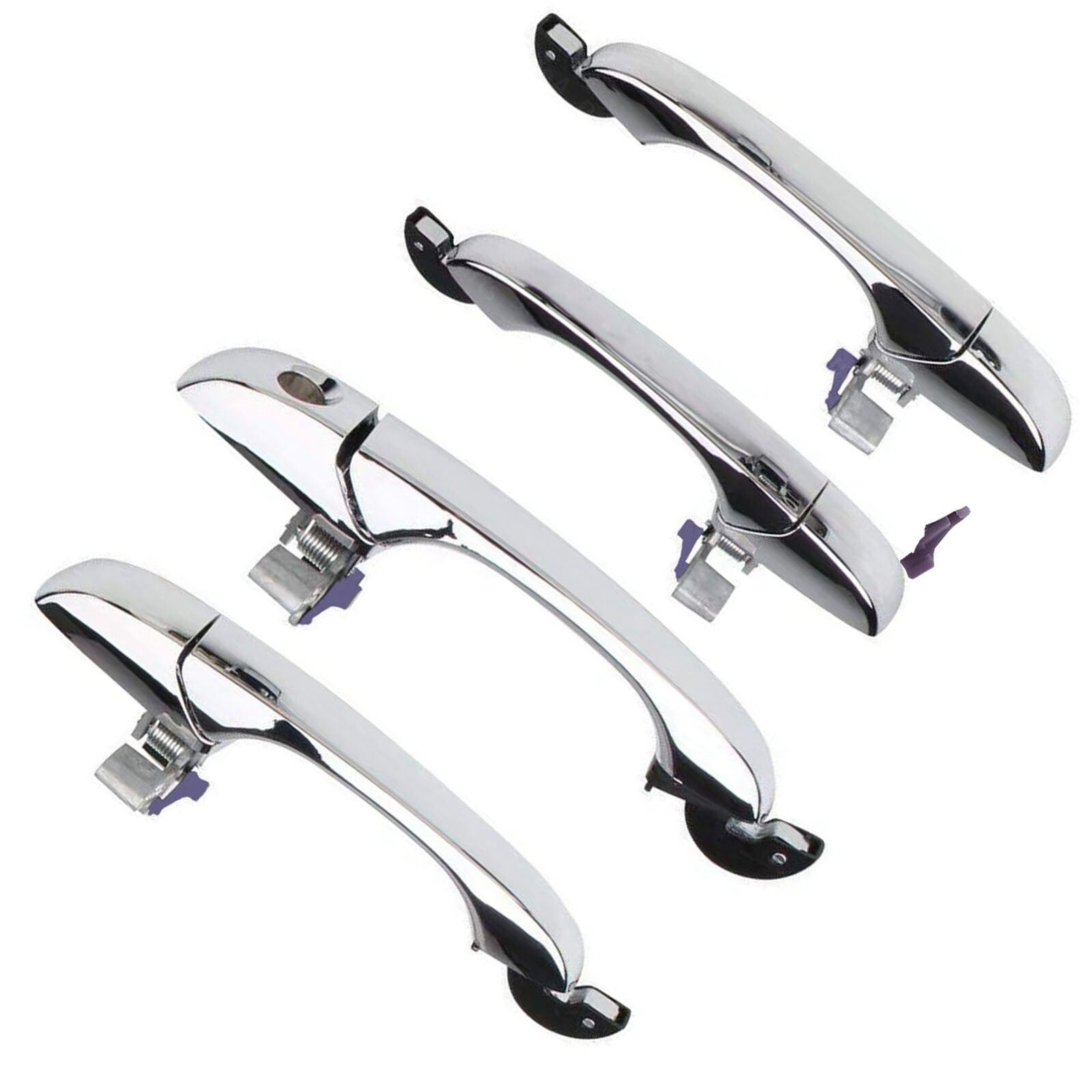 Set of 4 Chrome Outer Door Handles for Chrysler 300/300C 2005-2010 5065801AG