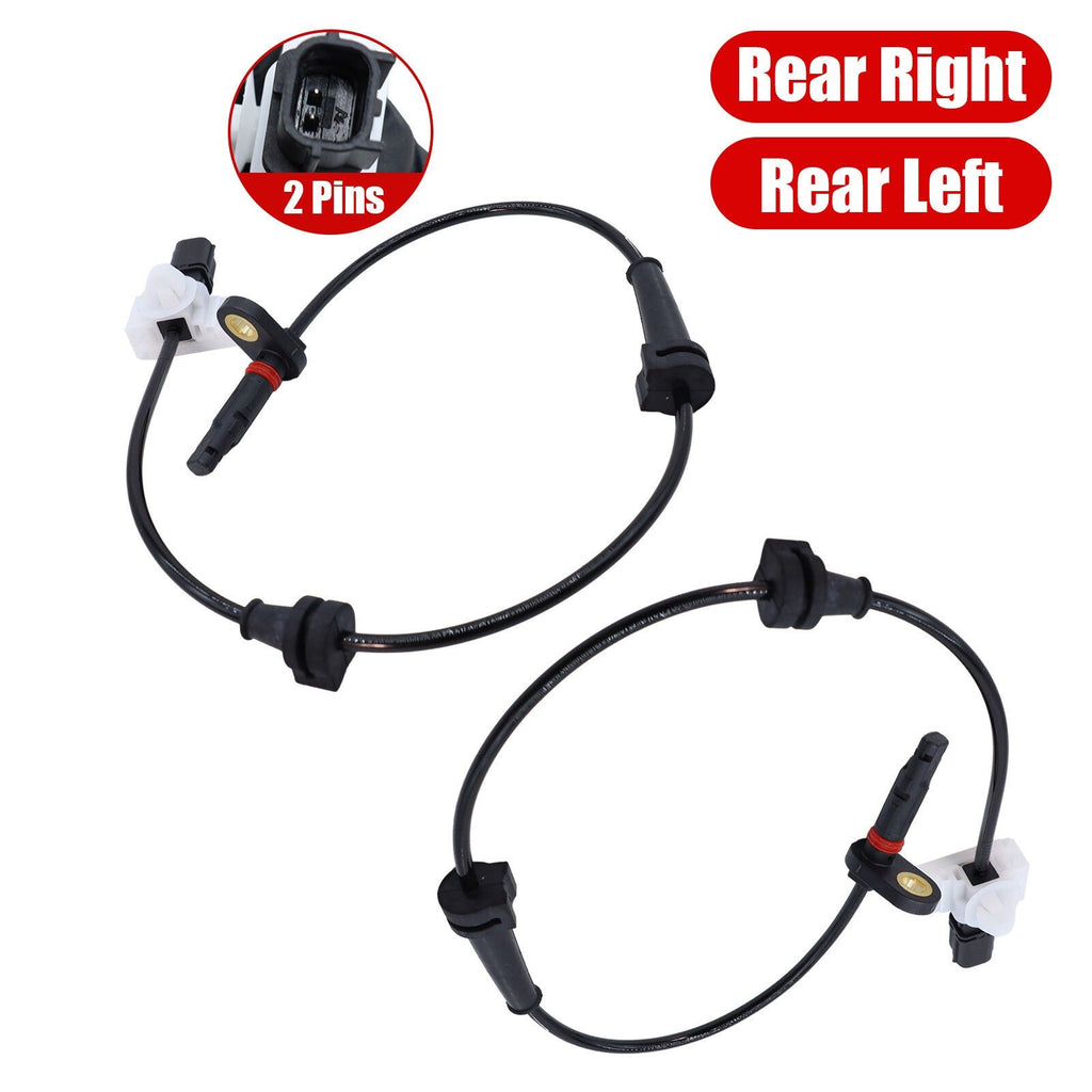 2x Rear ABS Wheel Speed Sensor Left Right Honda Accord 2008-2012 57470-TA0-A01