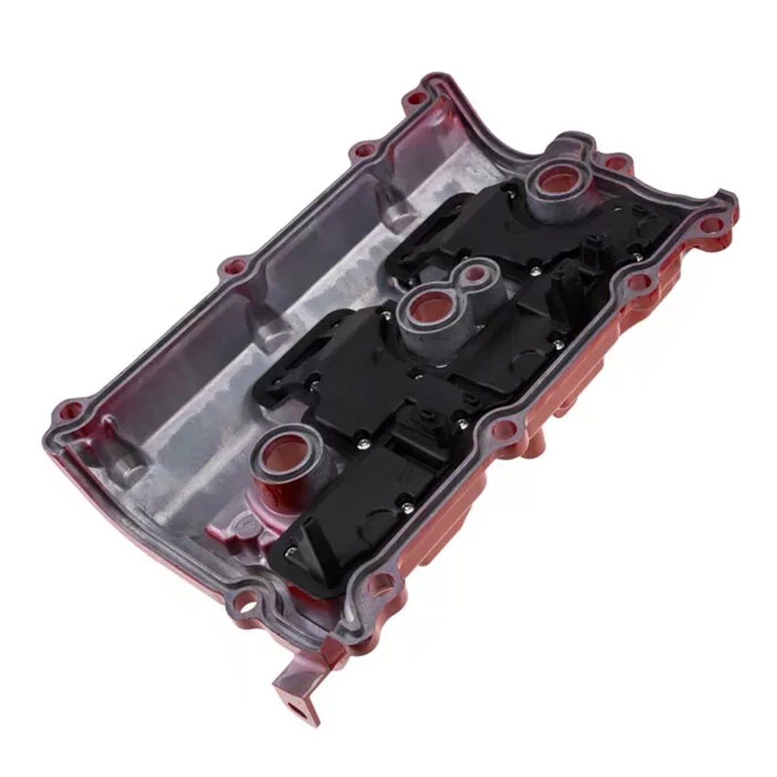 09-20 Nissan 370Z Red Aluminum Right Valve Cover 13264EY01C Passenger Side