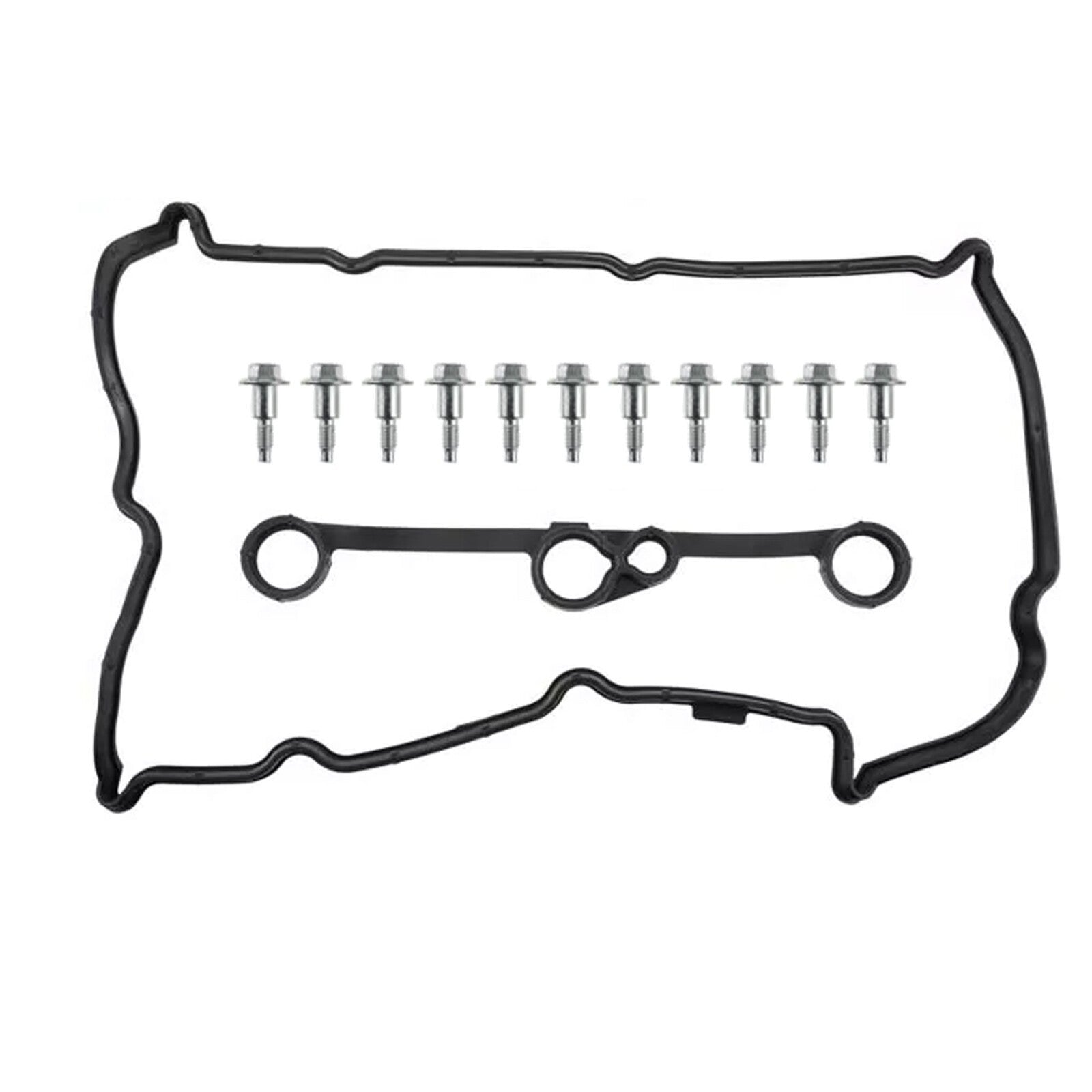 09-20 Nissan 370Z Red Aluminum Right Valve Cover 13264EY01C Passenger Side
