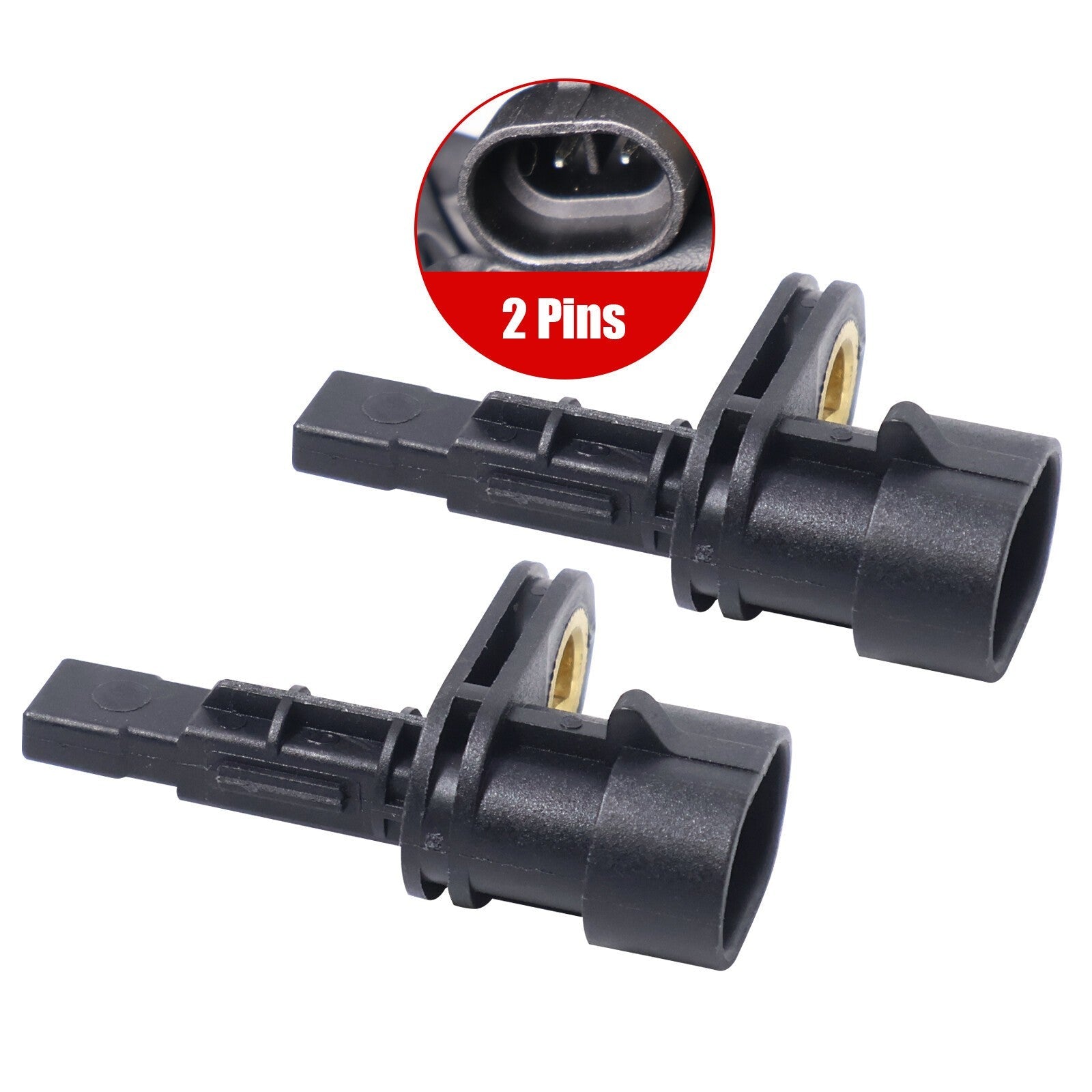 2Pcs Rear ABS Wheel Speed Sensor for Pontiac Chevrolet Caprice 6.0L 6.2L 9221123