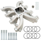 Silver 300-132 Single Plane Carb Intake Manifold for GM LS Gen III & IV Engines