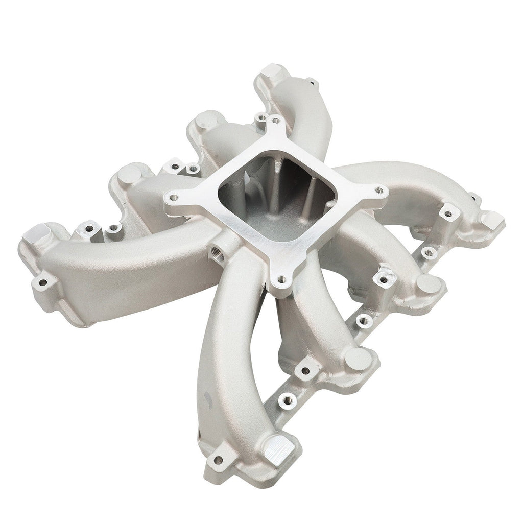 Silver 300-132 Single Plane Carb Intake Manifold for GM LS Gen III & IV Engines
