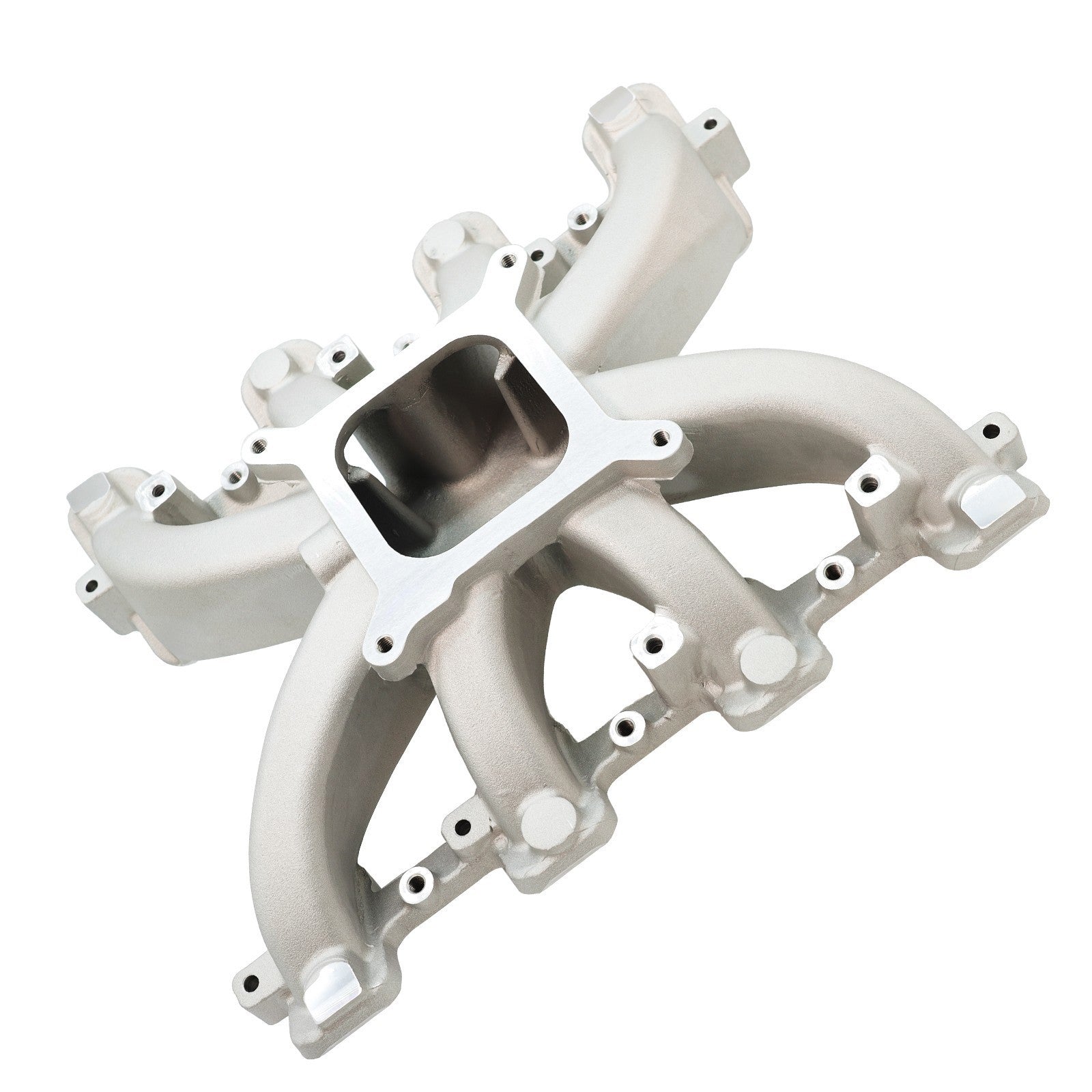 Silver 300-132 Single Plane Carb Intake Manifold for GM LS Gen III & IV Engines