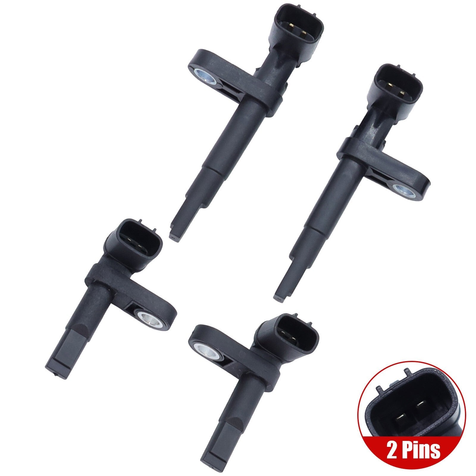 4PCS Wheel Speed Sensors Front & Rear for GS350 IS250 IS350 2006-2017