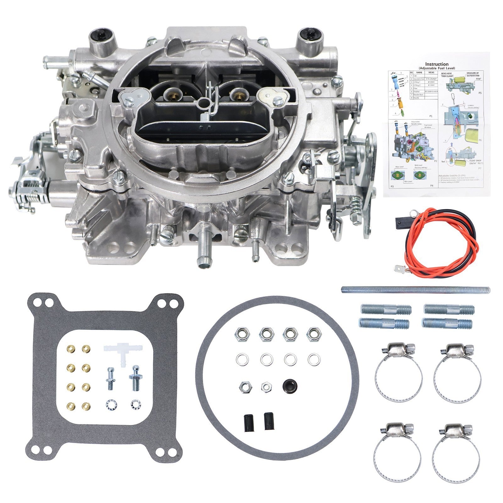 Carburetor CERT-1405 600 CFM 4 Barrel Edelbrock Performer Manual Choke