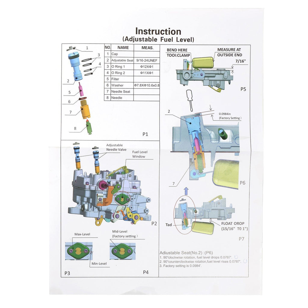 Carburetor CERT-1405 600 CFM 4 Barrel Edelbrock Performer Manual Choke