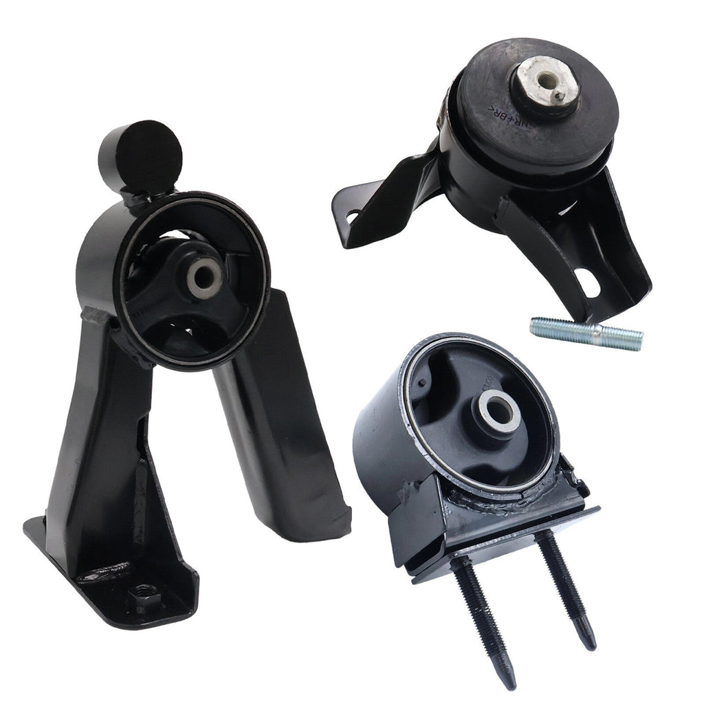 For Suzuki Swift 1.5L 07-11 Rear & RH Front Set of 3 Engine Motor Mounts