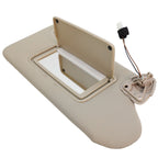 For Nissan Altima 13-18 Beige Passenger Side Sun Visor w/Lights&Clip 96400-3TA2A