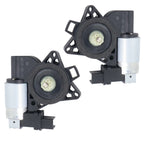 2PCS Front Left & Right Window Regulator Motor For Mazda 2003-2015 GJ6A-59-58XF