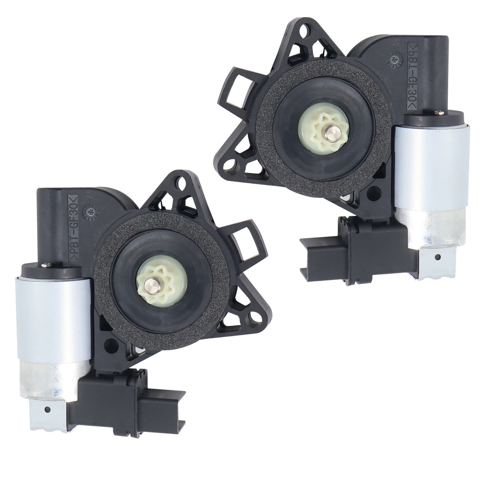 2PCS Front Left & Right Window Regulator Motor For Mazda 2003-2015 GJ6A-59-58XF