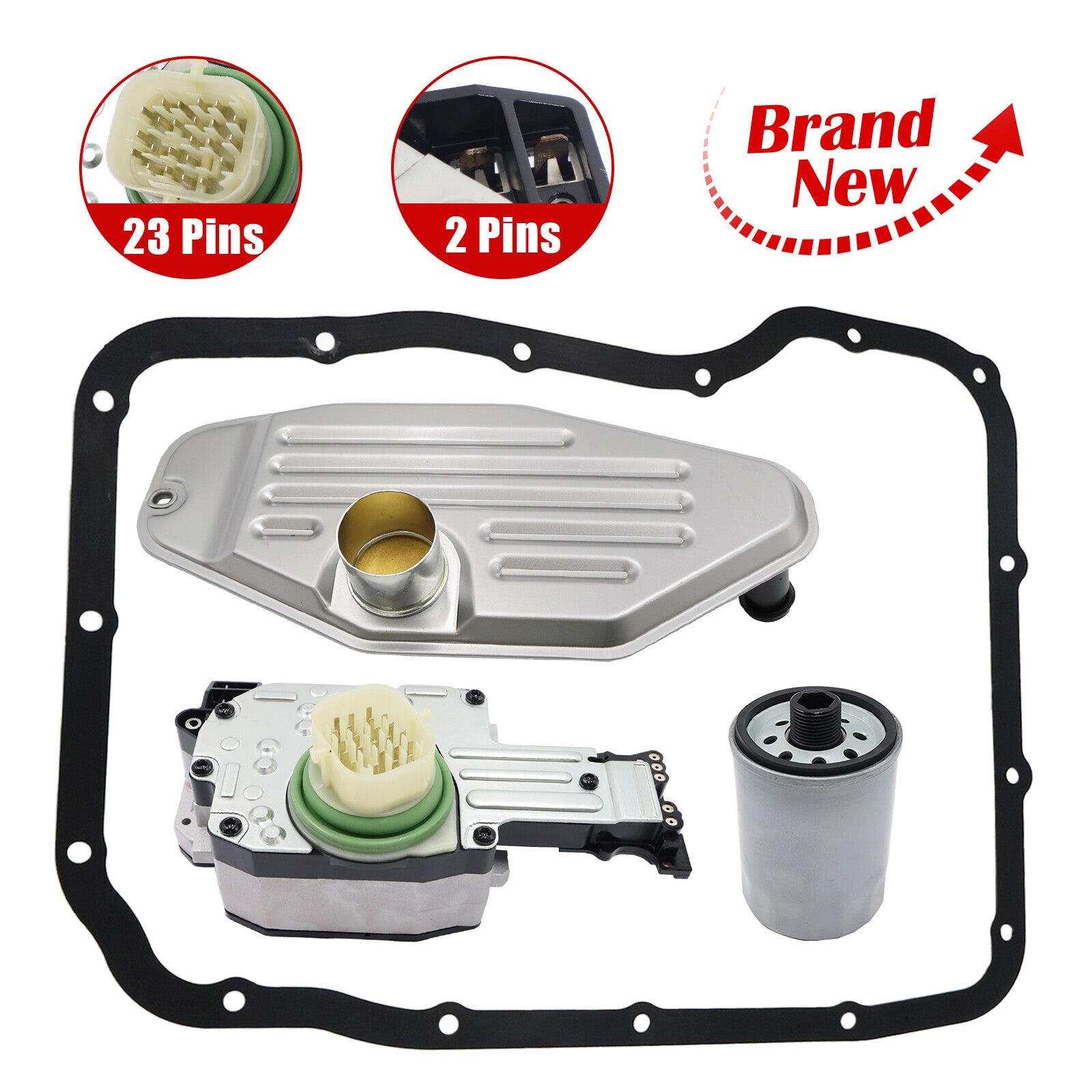 For Jeep Dodge Ram 3.6L-6.7L Shift Solenoid 4WD Filter Service Kit 52119435AF