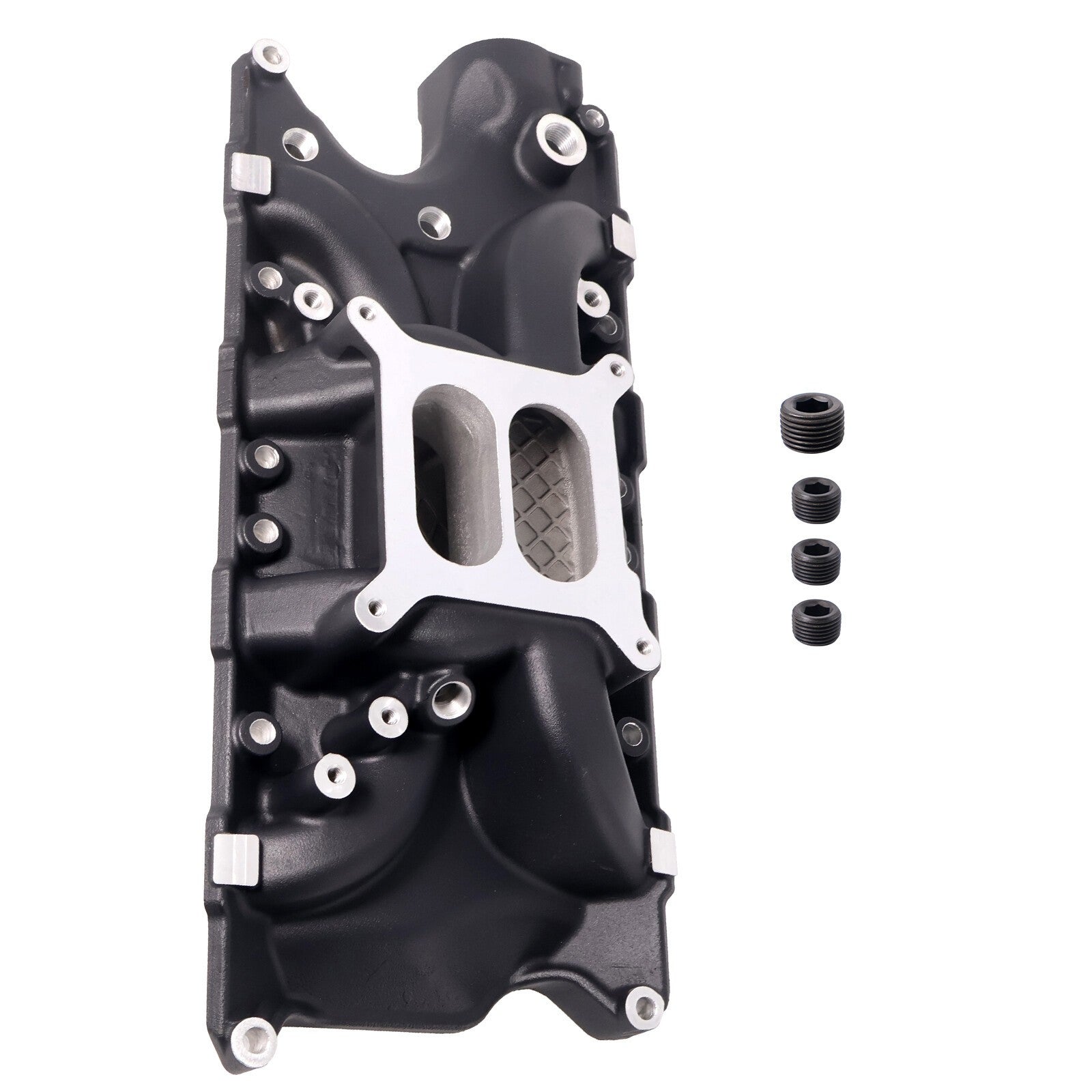 Black Intake Manifold For Small Block Ford 289 302 F&E-series 4.3 4.7L 5.0L