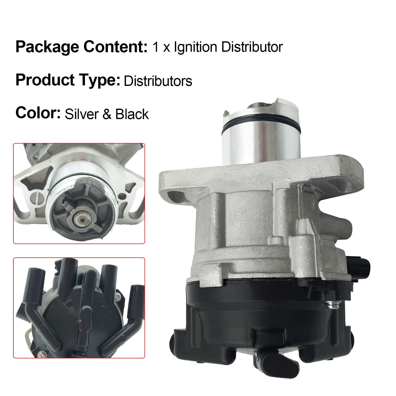 Ignition Distributor MD188610 for 93-95 Mitsubishi Galant ES LS GS Sedan 4-Door