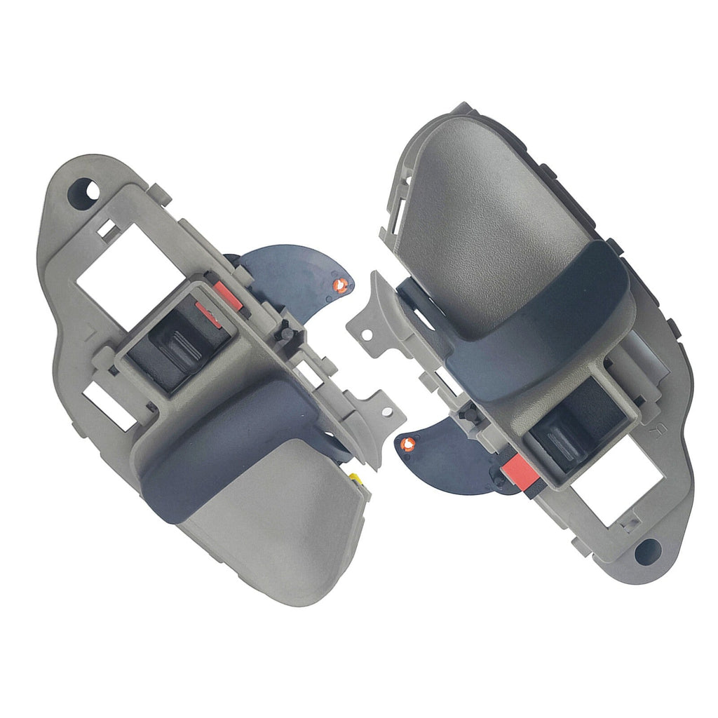 2Pcs Interior Door Handle For 95-00 Chevr GMC Front LH & RH Gray Inside 15742230