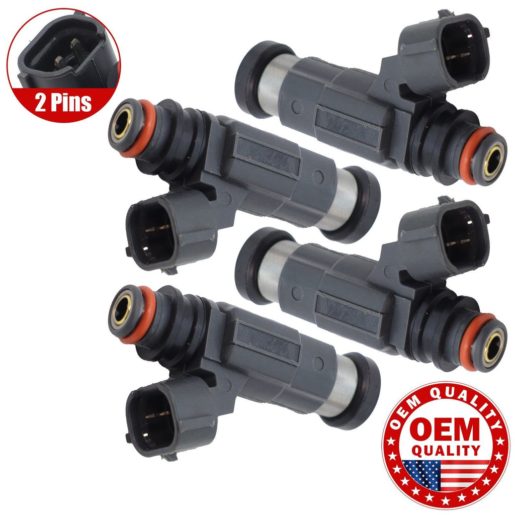 4Pcs New Fuel Injectors CDH166 For Mitsubishi Mirage 1997-2002 1.5L Engines