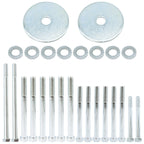 For Ford F250 F350 Super Duty 2/4WD 08-16 KF04060BK Red Body Mount Bushing Kit