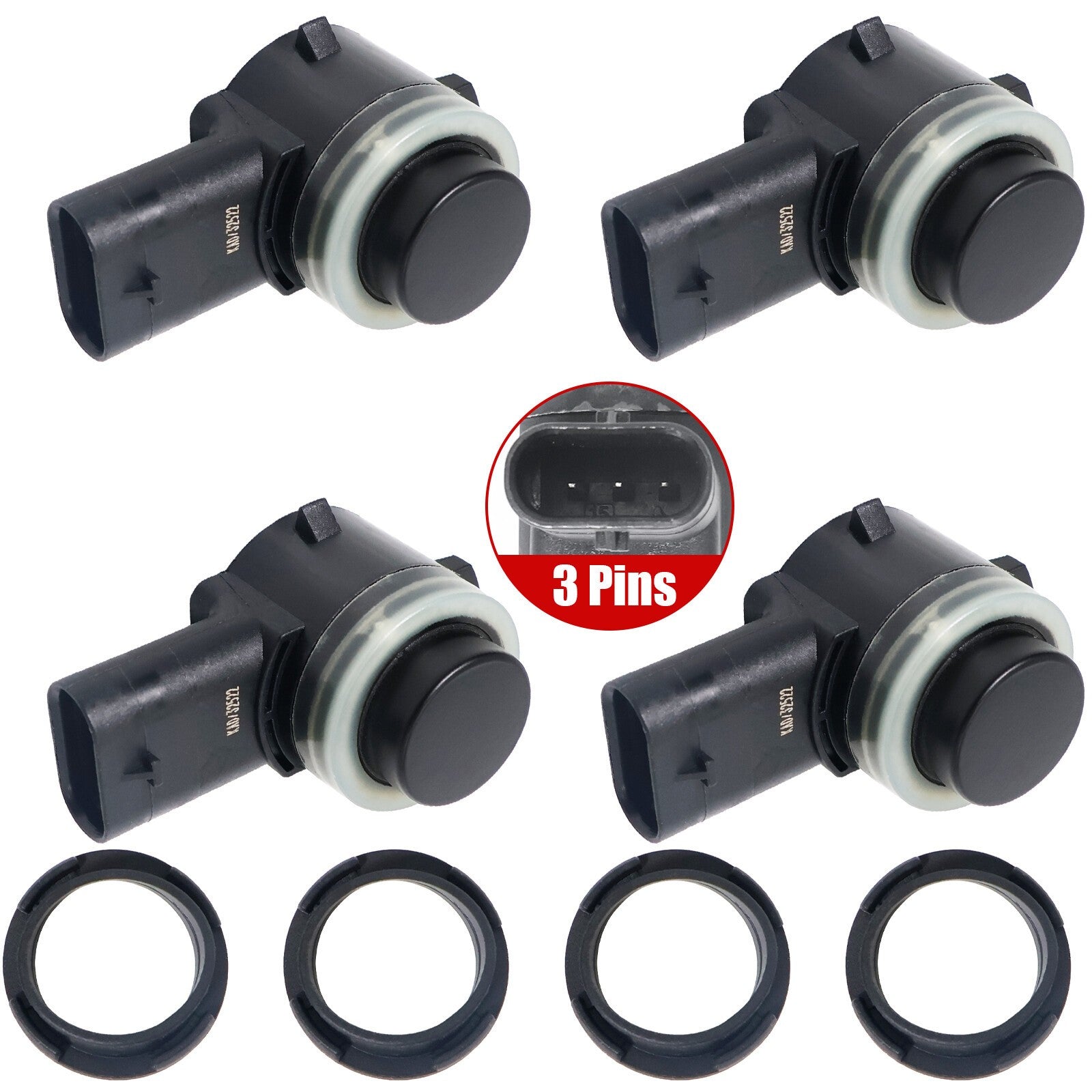 4x Parking Aid Sensor Fit BMW G30 M5 G32 G11 i3 X2 X3 X4 X5 X6 66209274427