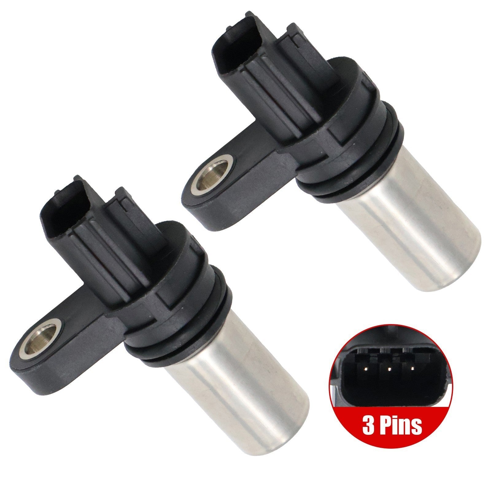 2Pcs Crankshaft Position Sensor For Nissan Frontier 2.5L 2002-2017 23731-6N21A