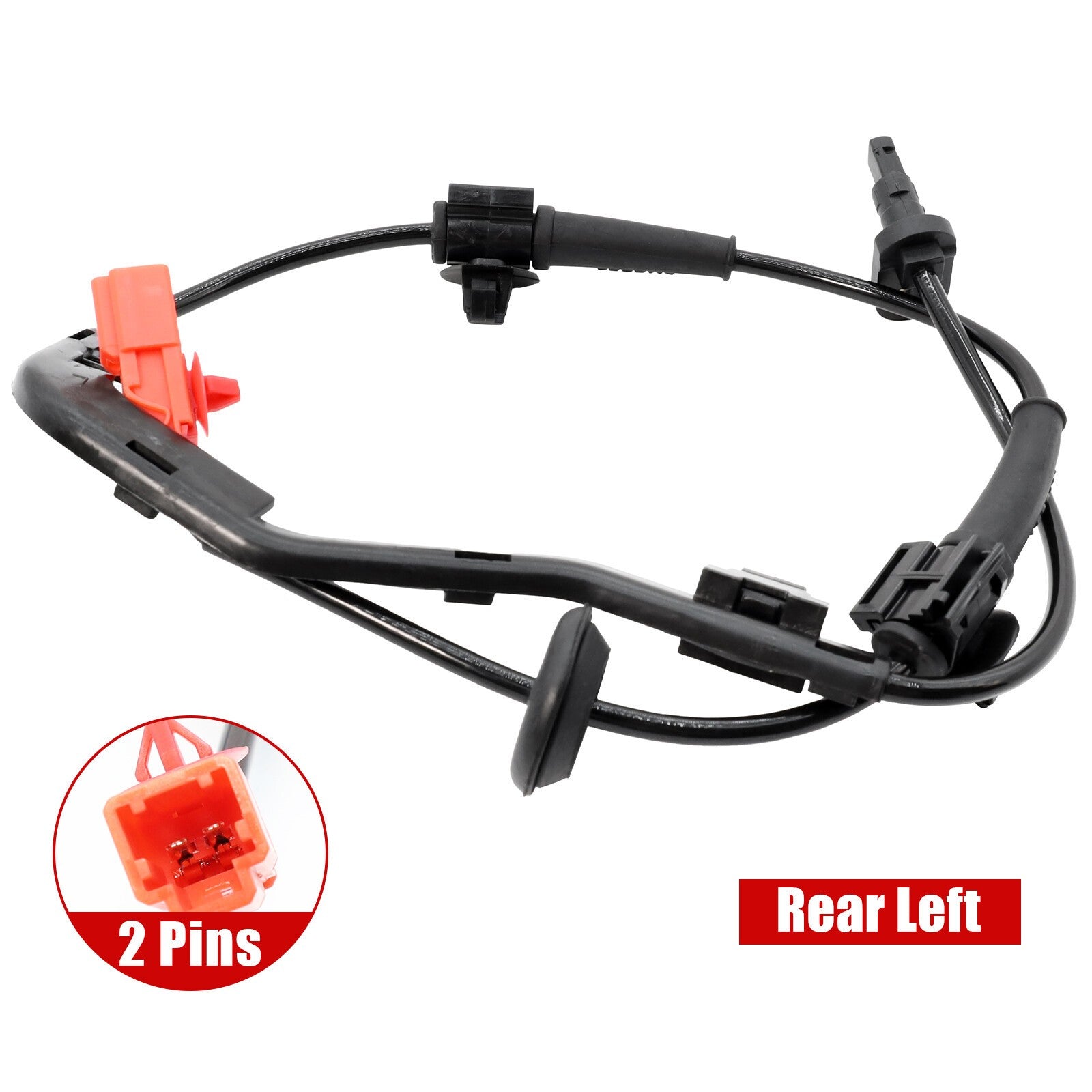 For 2007-2008 Fit Rear Left ABS Speed Sensor 57475SLNA01