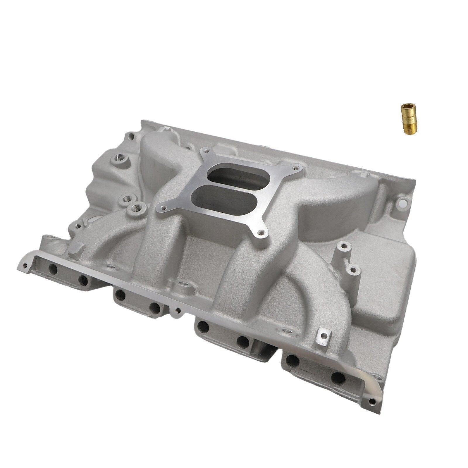 7105 Intake Manifold Dual Plane Aluminum For Ford 390 406 410 427 & 428ci FE V8
