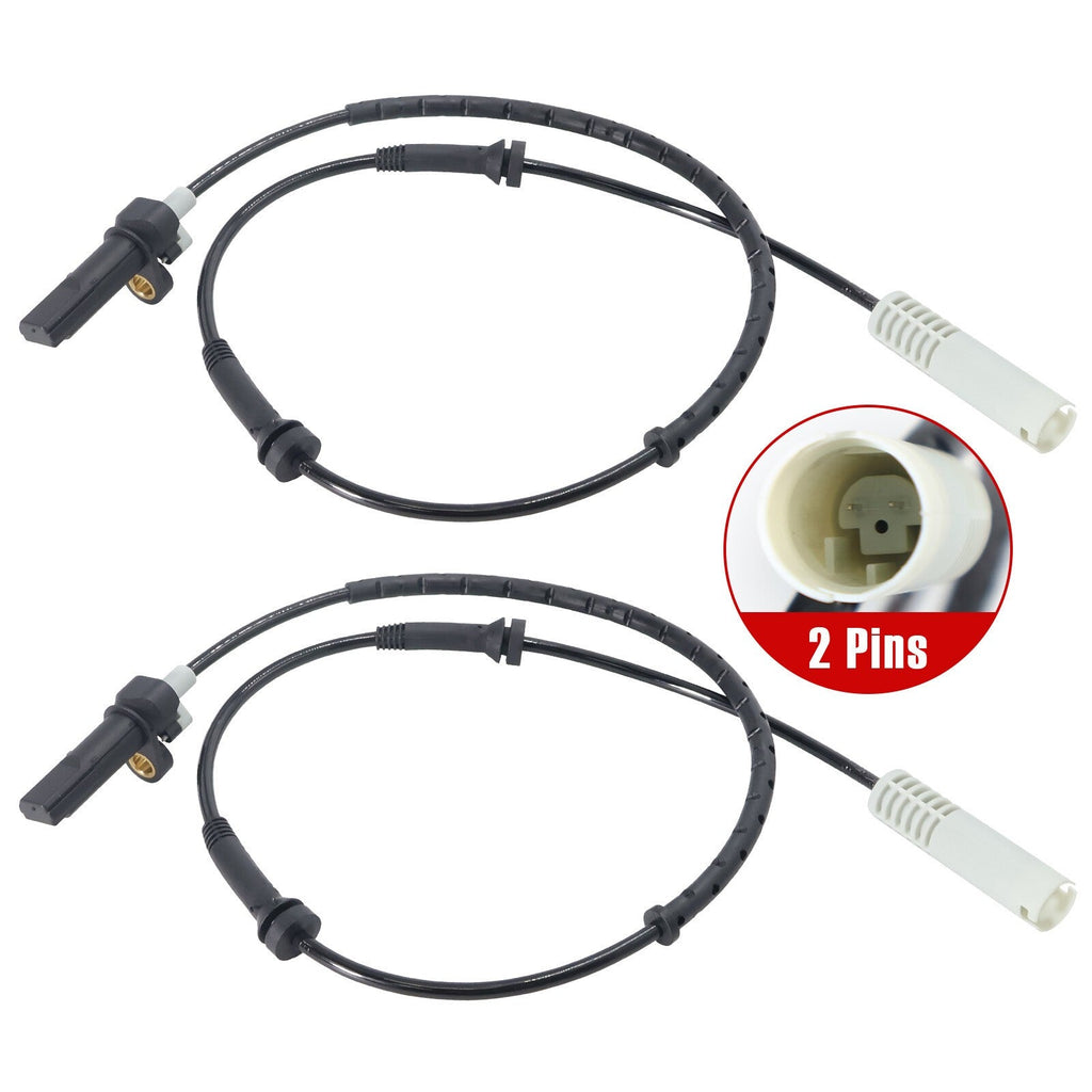 2X Rear  LH & RH ABS Wheel Speed Sensor 34521182160 For BMW 528I 540I 97-99