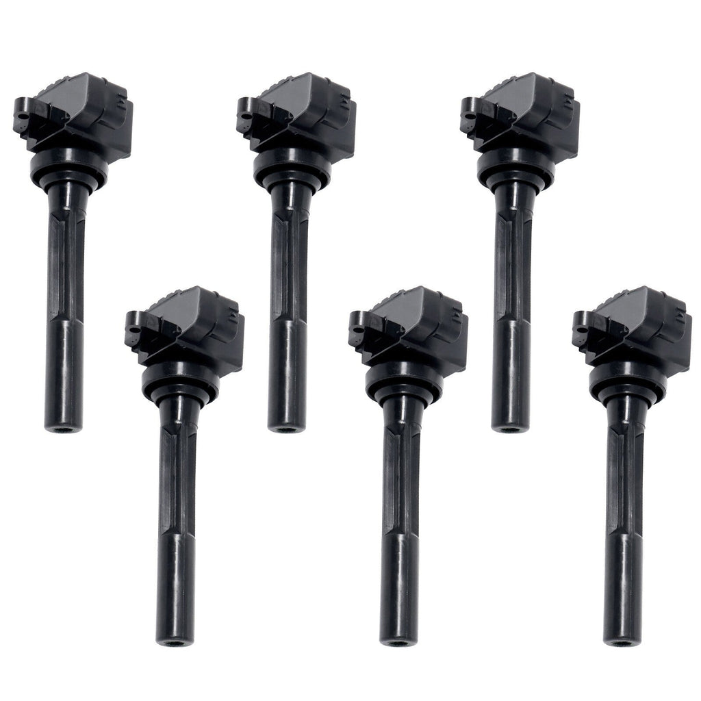 Set of 6 Ignition Coils UF245 for Acura Honda Isuzu Rodeo 3.2L-3.5L V6 1998-2001