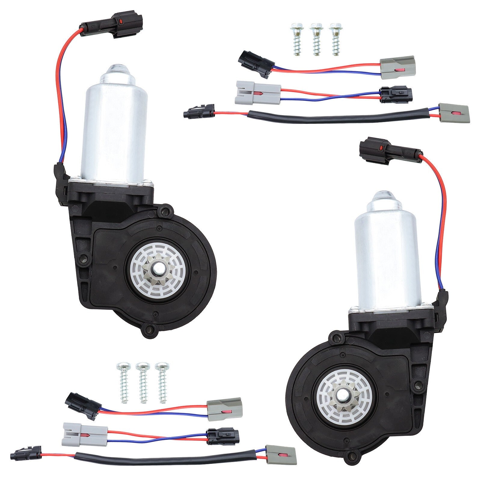 2x Window Lift Motor For Ford Expedition F-150 F-250 F-350 Lincoln Left & Right