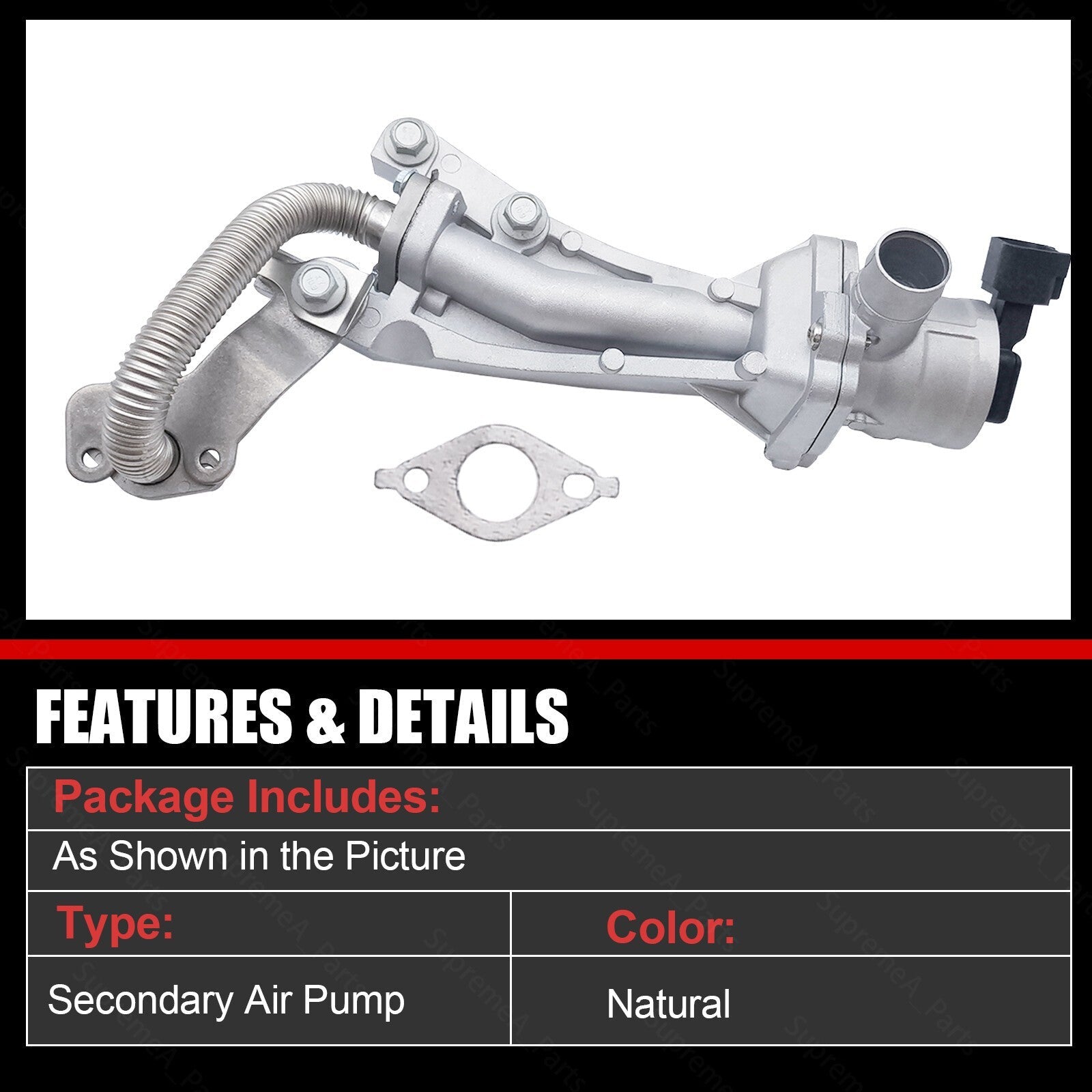 for Chevy Impala Monte Carlo Buick Lucerne Secondary Air Injection Check Valve