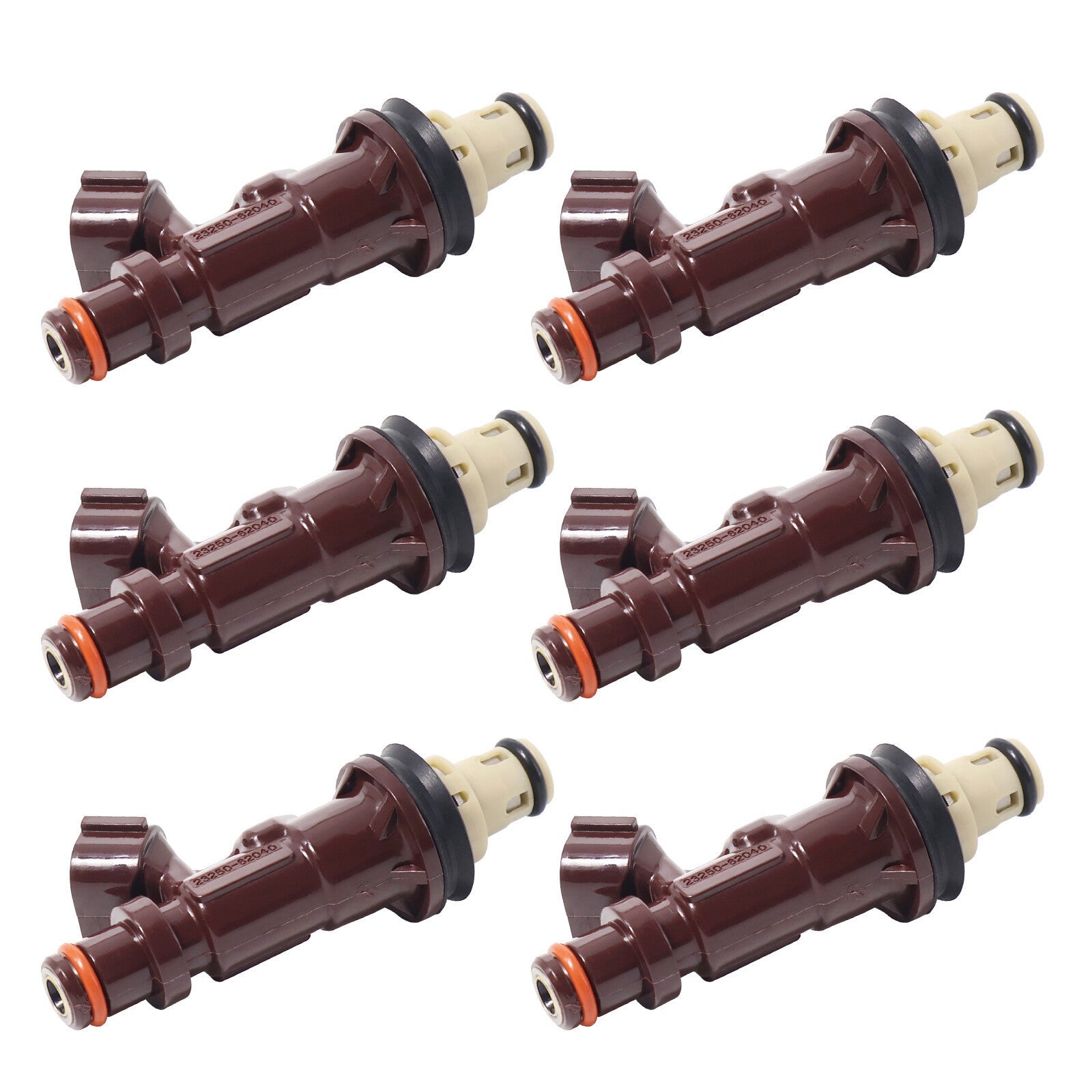 6x Fuel Injectors 23250-62040 For 99-04 Toyota Tacoma Tundra 4Runner V6 3.4L