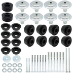 KF04060BK Body Cab Mount Bushing Kit For Ford F250 F350 Super Duty 2/4WD 08-16