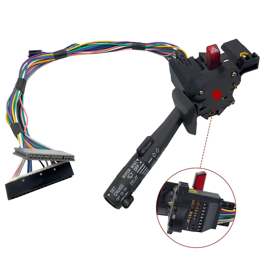 Wiper Turn Signal Lever Switch Cruise Control For Chevy GMC Tahoe Suburban C1500