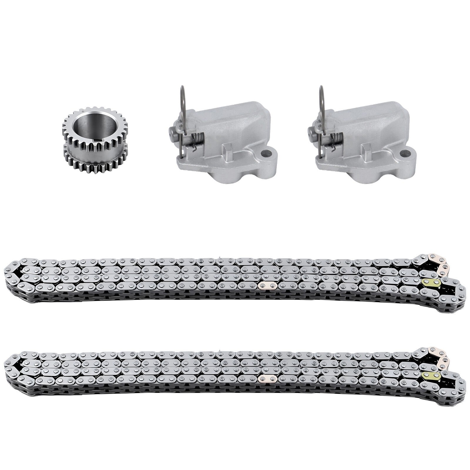 For Ford F150 3.5L Expedition HL3Z6268A W/4PCS VVT solenoid Timing chain kit