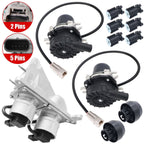 New 2Pcs Secondary Injection Air Pump & 1X Air Injection Valve For Toyota Tundra