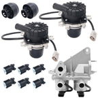 New 2Pcs Secondary Injection Air Pump & 1X Air Injection Valve For Toyota Tundra