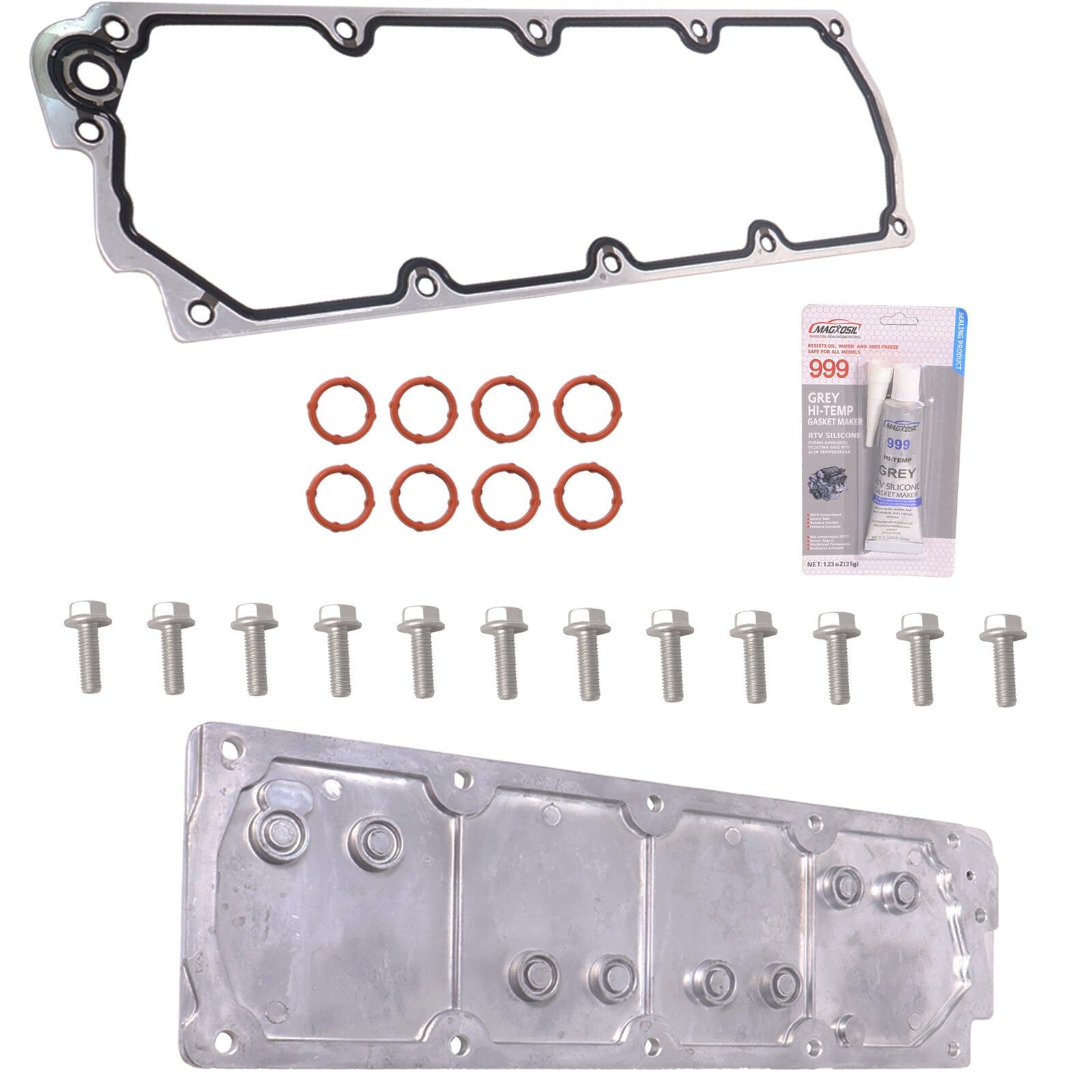 Engine Valley Cover Kit W/ Gasket 12598832 for 07-20 Chevrolet Express GMC
