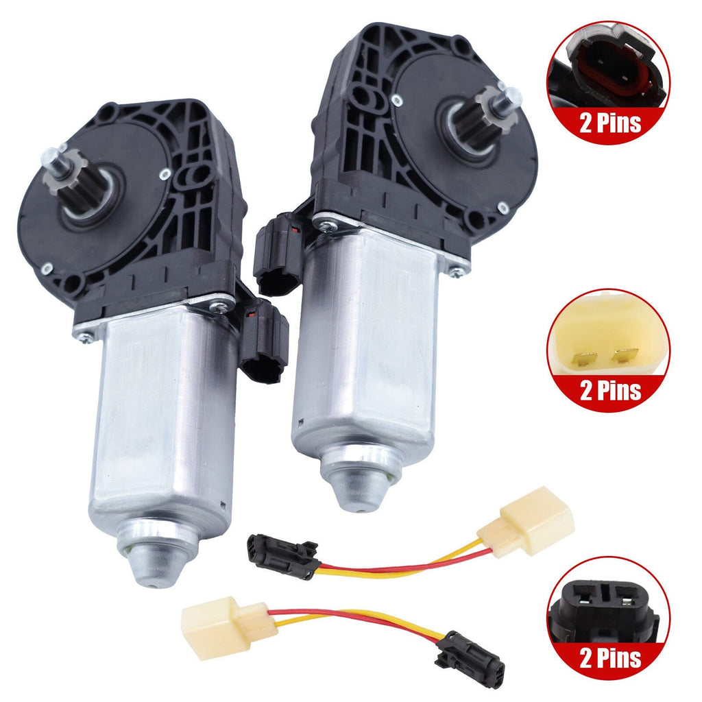 2x Power Window Lift Motor For Mercury Mountaineer 2002-06 Lincoln 1L2Z7823395AA