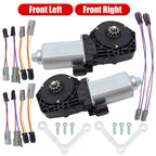 2PCS Front LH & RH Window Motor For Mazda B2300 B4000 Ford Ranger Lincoln 93-11