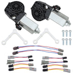 2PCS Front LH & RH Window Motor For Mazda B2300 B4000 Ford Ranger Lincoln 93-11
