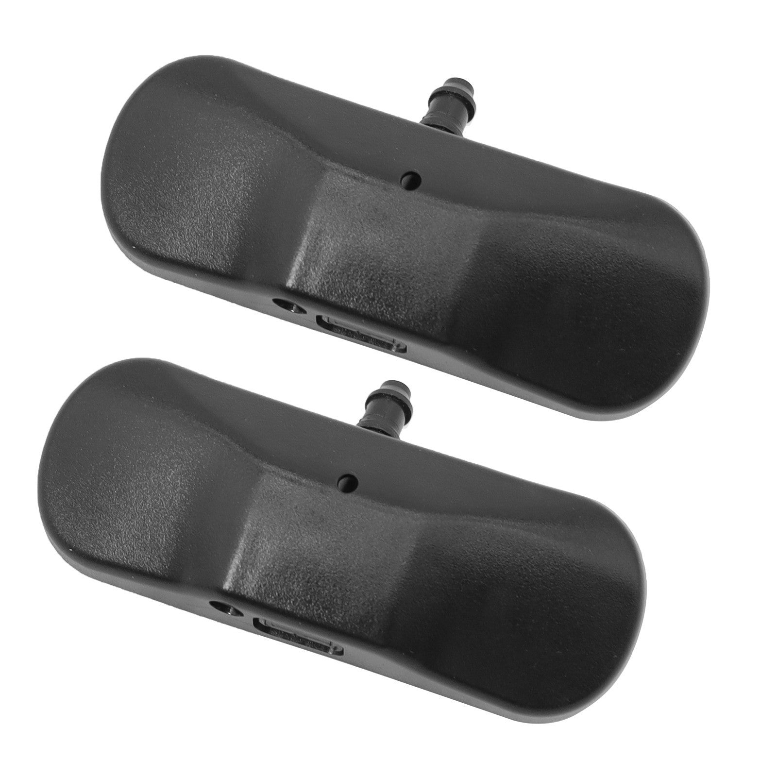 Pair Heated Windshield Washer Spray Nozzle For VW Golf Jetta Bettle Touarge Eos