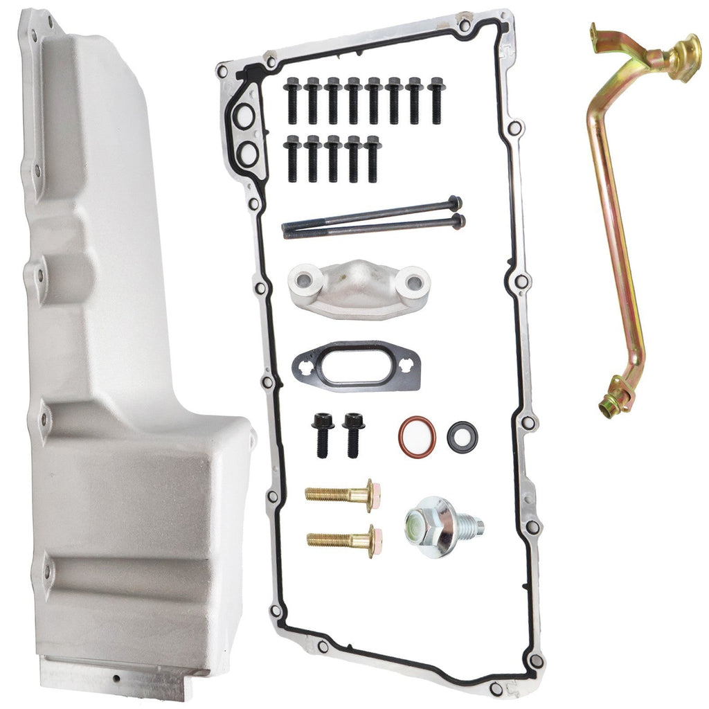 302-1 LS Swap Retrofit Low Profile Oil Pan Kit For GM LS1 LS2 LS3 Engine 55-87