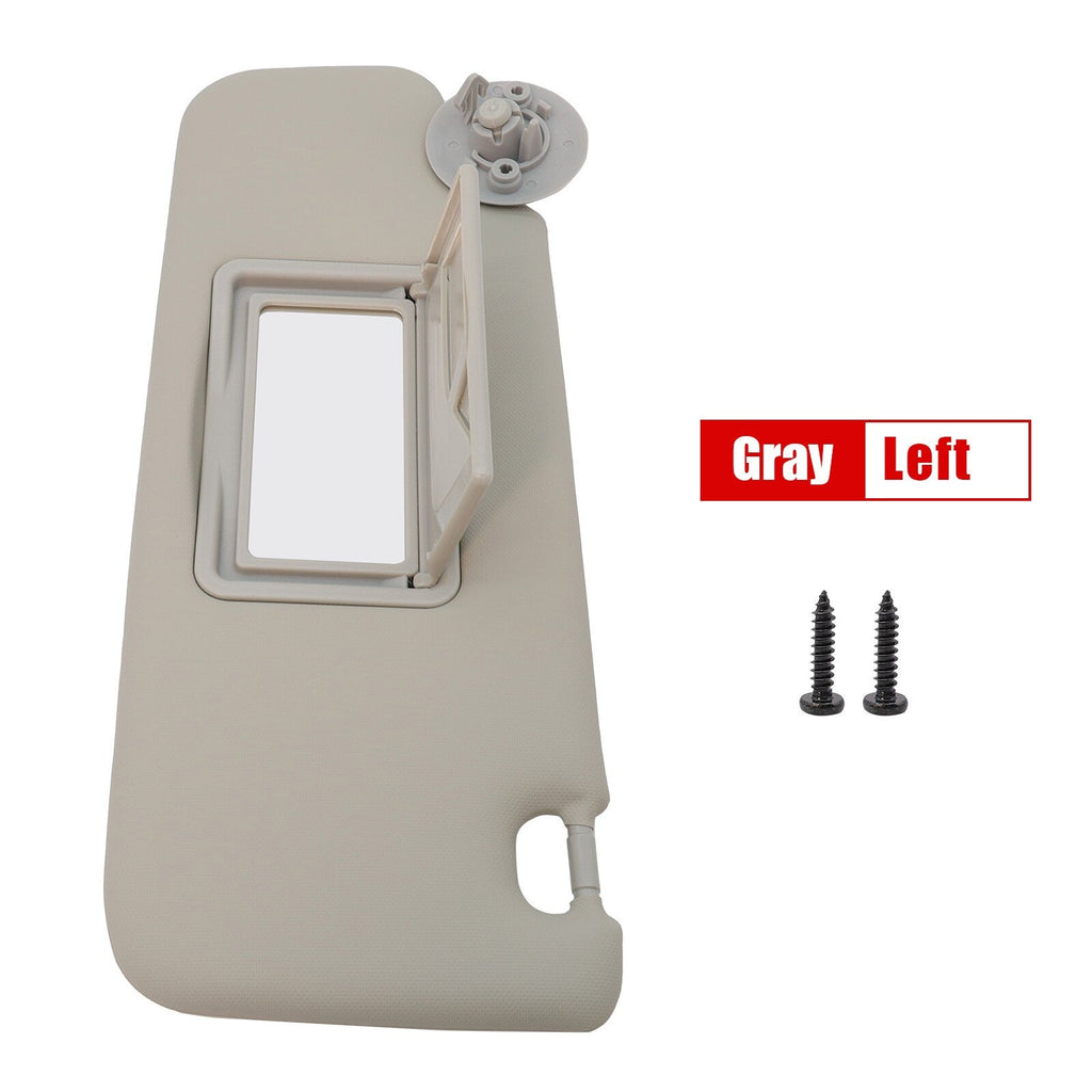 NEW Driver Side Sun Visor Gray Fit For Chevrolet Sonic 2012-2016 1.4L 1.6L 1.8L