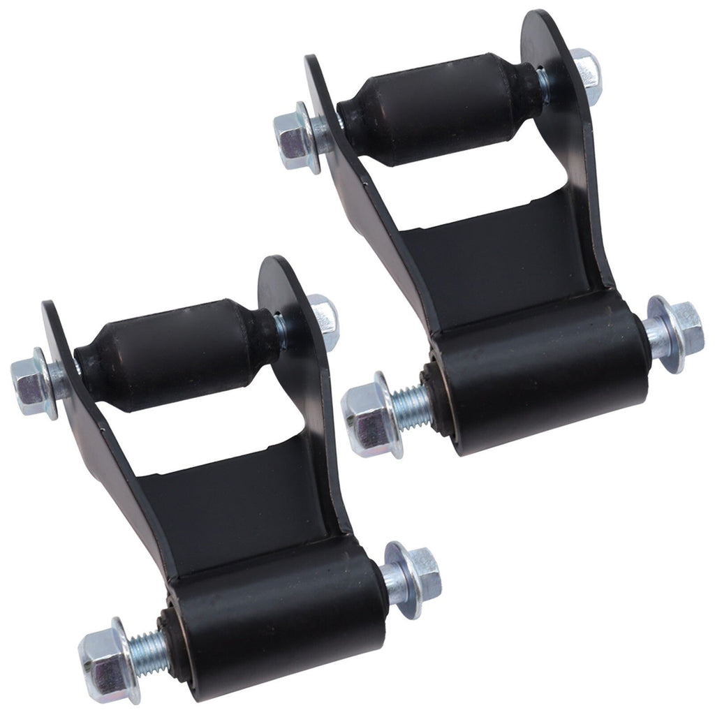 Pair Of 2 Rear Leaf Spring Shackle Kit Left & Right For 97-11 Ford F150 F250