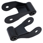 Pair Of 2 Rear Leaf Spring Shackle Kit Left & Right For 97-11 Ford F150 F250