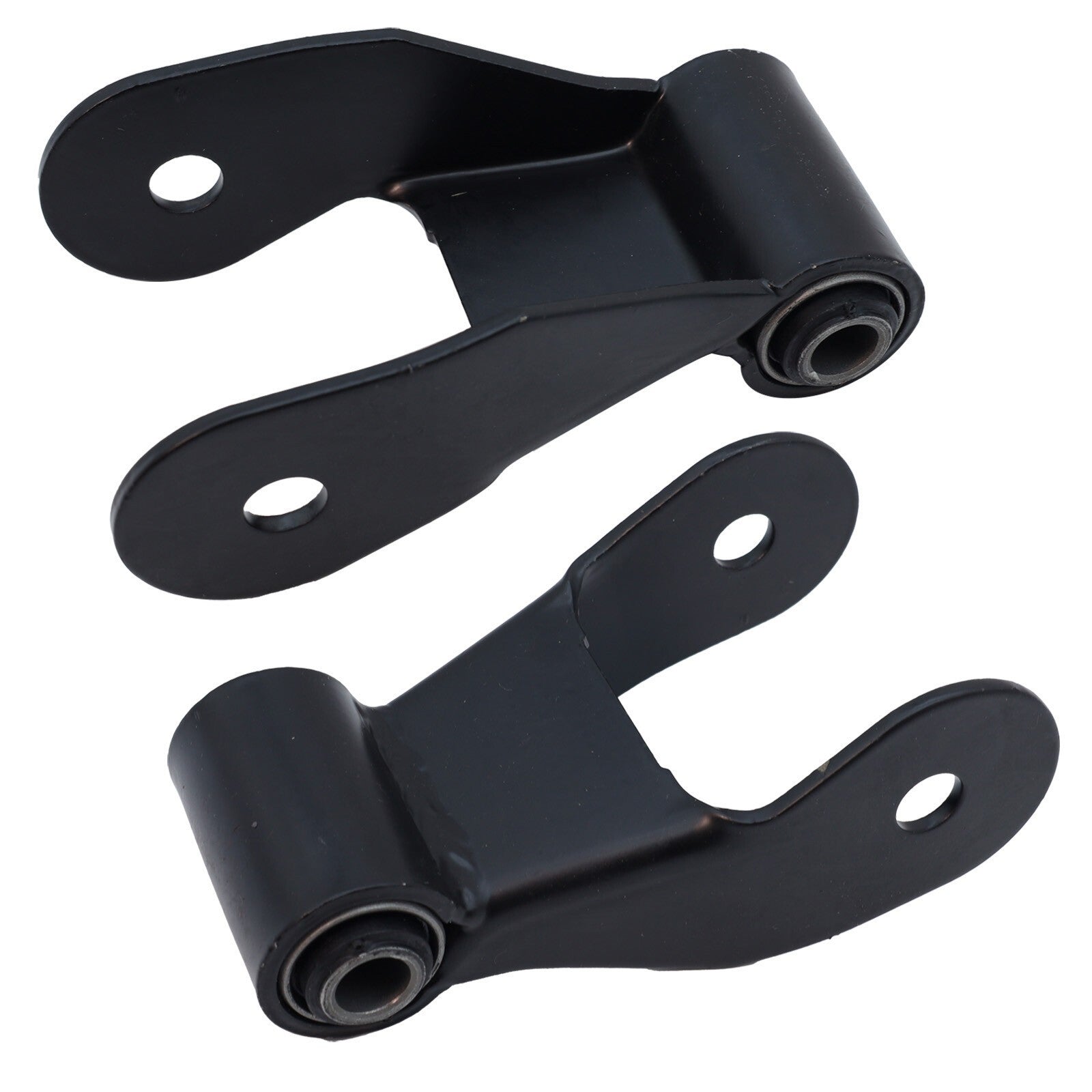 Pair Of 2 Rear Leaf Spring Shackle Kit Left & Right For 97-11 Ford F150 F250