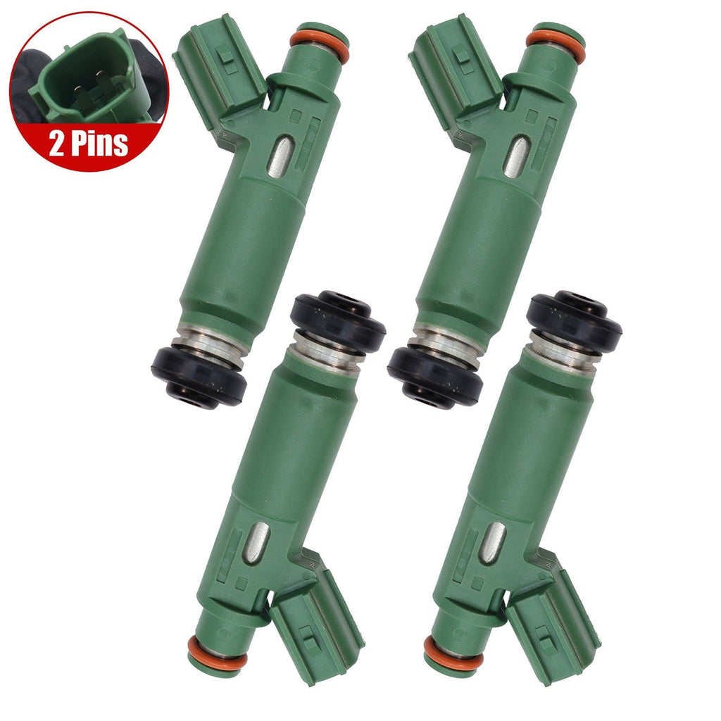 4Pcs Fuel Injectors 23250-22040 For 2000-2006 Toyota Corolla Matrix Celica 1.8L
