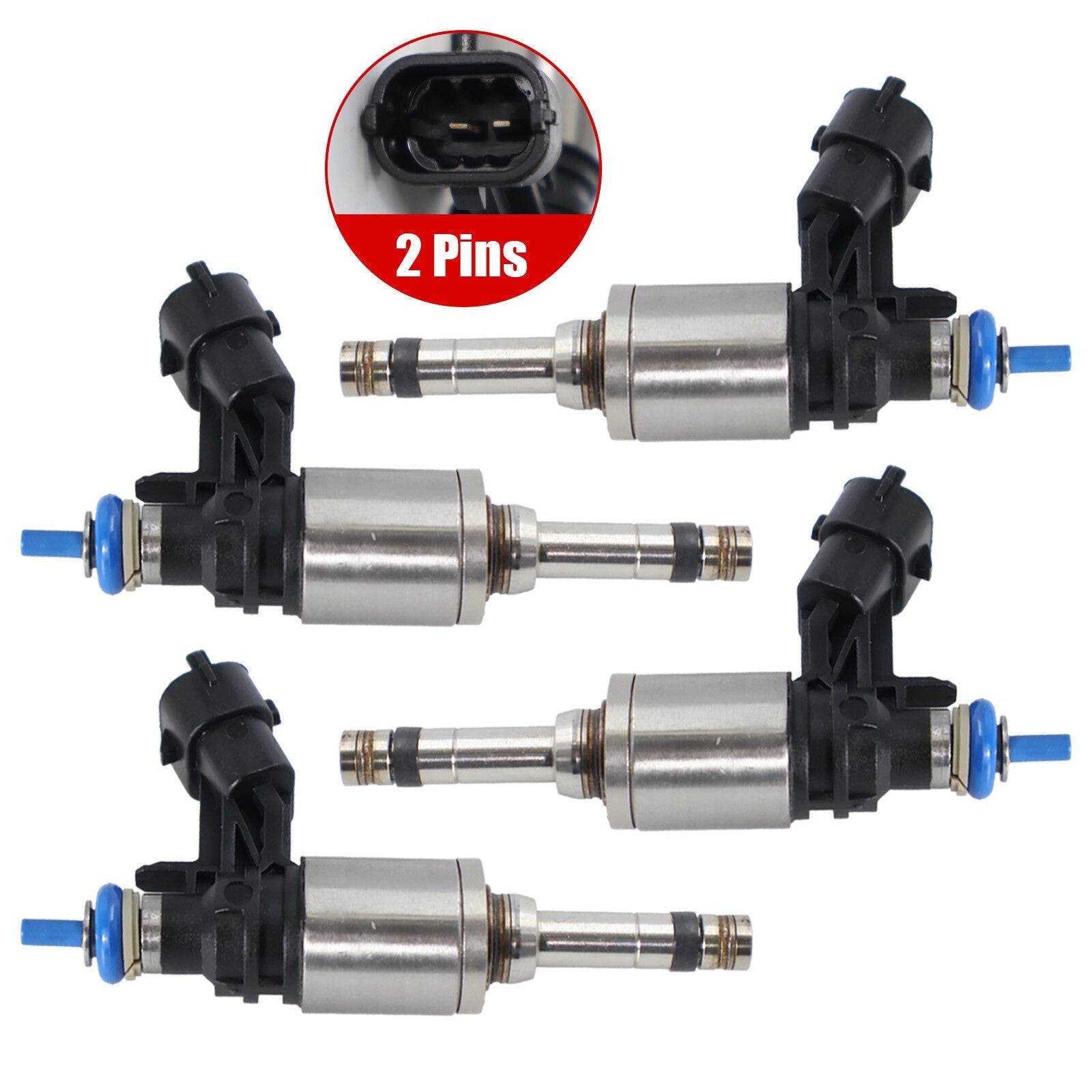 4Pcs Fuel Injector For Buick Regal Chevrolet HHR Saturn Sky 2.0L l4 12636111 New